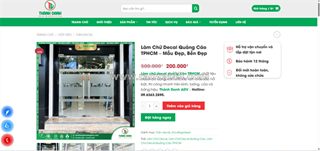 Làm chữ decal dán quảng cáo tại tphcm – đẹp, bền, giá hợp lý