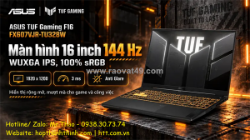 Laptop asus tuf gaming f16 fx607vjr-tu328w chính hãng – vỏ nhôm sang trọng, chiến game đỉnh cao