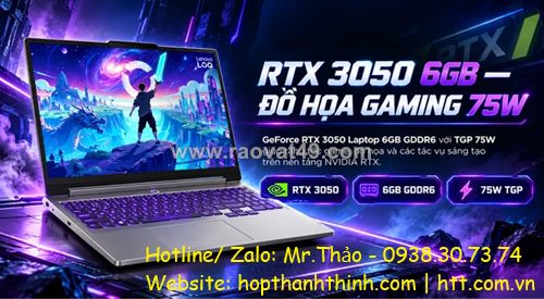 Laptop lenovo loq 15irh11e 83y9003wvn (xám) - laptop gaming và đồ họa thế hệ mới