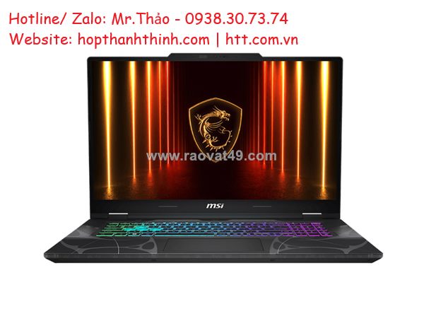 Laptop msi cyborg 15 b2rwfkg-048vn – sức mạnh core 7, card đồ họa rtx 5060 gddr7 mới nhất thống trị mọi tựa game