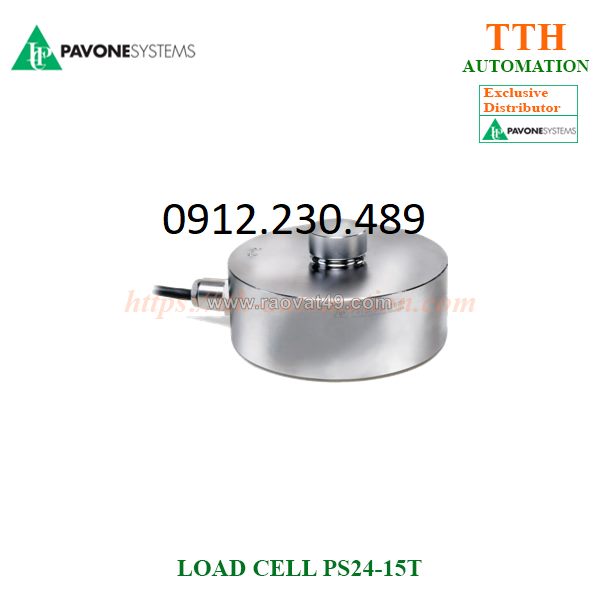 Load cell cảm biến trọng lượng pavone ps24-15t  dạng nén