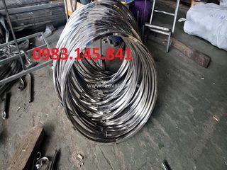 Lốc vòng inox mỹ thuật cho các hạng mục trang trí