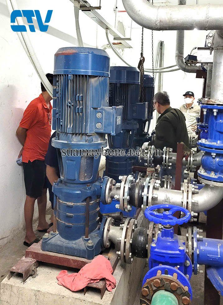 Máy bơm trục đứng gặp sự cố: nguyên nhân và cách khắc phục