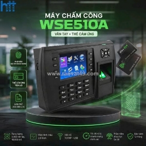 Máy chấm công vân tay wise eye wse510a