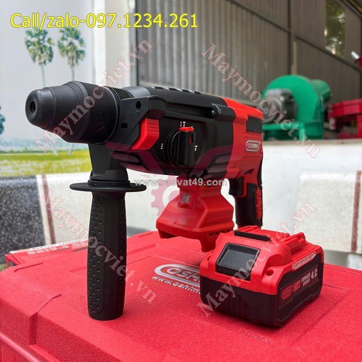 Máy khoan pin 3 chức năng oshima k3cn21v-28-c1