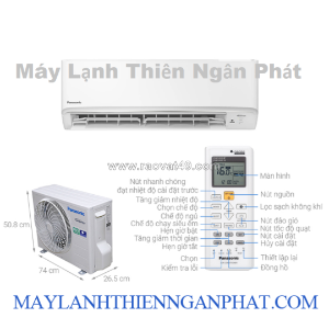 Máy lạnh treo tường panasonic inverter 2 hp cu/cs-ruckh-8d