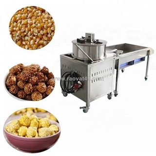 Máy nổ bắp nấm công nghiệp - sử dụng đơn giản
