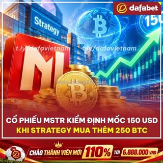Mstr kiểm định mốc 150 usd: cơ hội bắt đáy hay tín hiệu điều chỉnh tiếp?