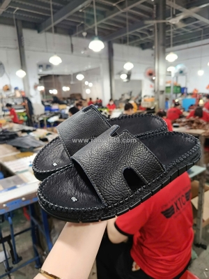 Nguồn dép da bò giá xưởng – nhập sỉ