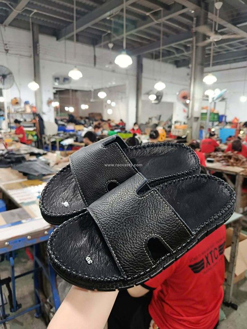 Nguồn sỉ dép da có sẵn – nhập hàng trực tiếp