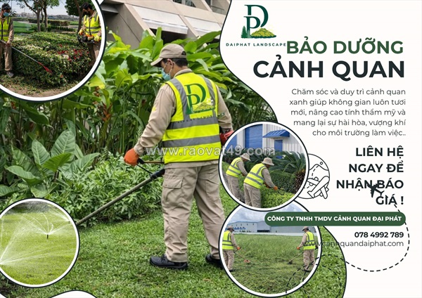 Nhà cung cấp dịch vụ cảnh quan đồng nai