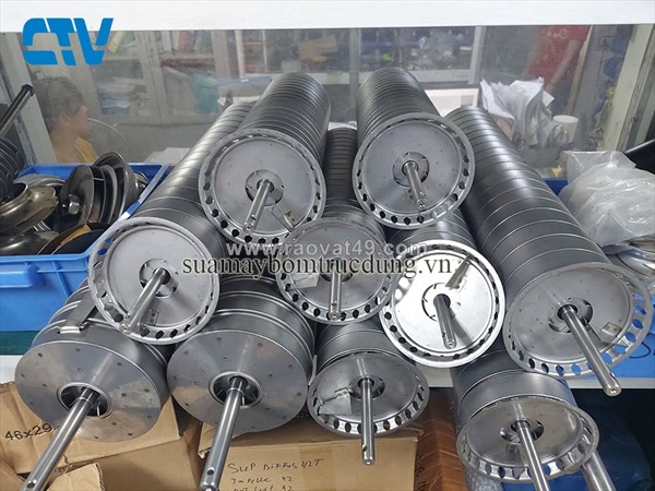 Nhận kiểm tra, sửa chữa và thay buồng máy bơm trục đứng chuyên nghiệp