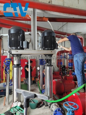 Nhận sửa chữa máy bơm trục đứng tại hà nội và các tỉnh miền bắc
