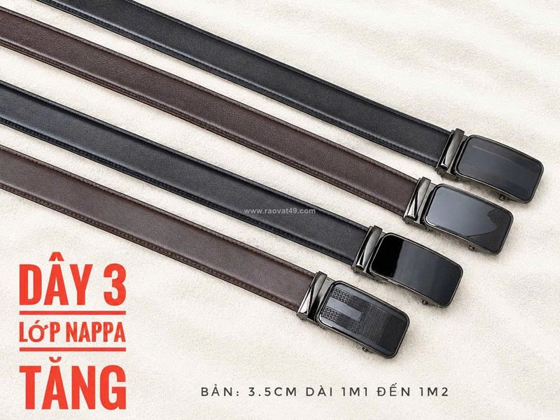 Nhập sỉ dây lưng kết hợp gia công theo nhu cầu kinh doanh