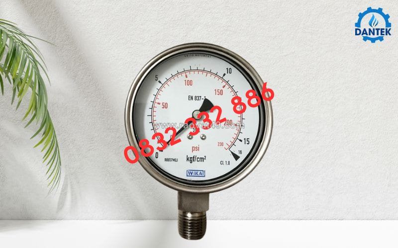 Những lợi ích thiết thực của đồng hồ áp suất wika 232.50 đối với hệ thống máy móc