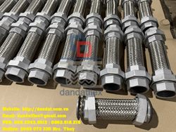 Ống mềm rắc co, ống mềm inox chịu áp lực, ống mềm rắc co chống rung, ống mềm rắc co dn15, dn20, dn25