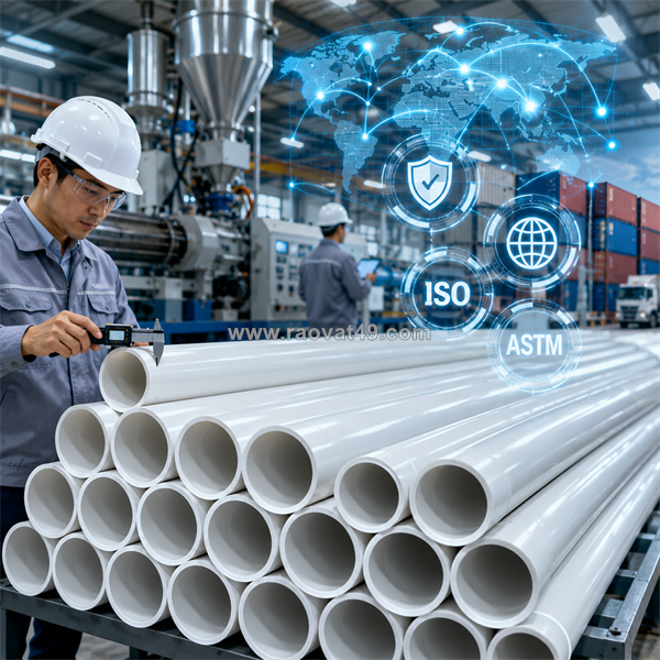 Ống pvc bị sai kích thước do phụ gia pvc không?