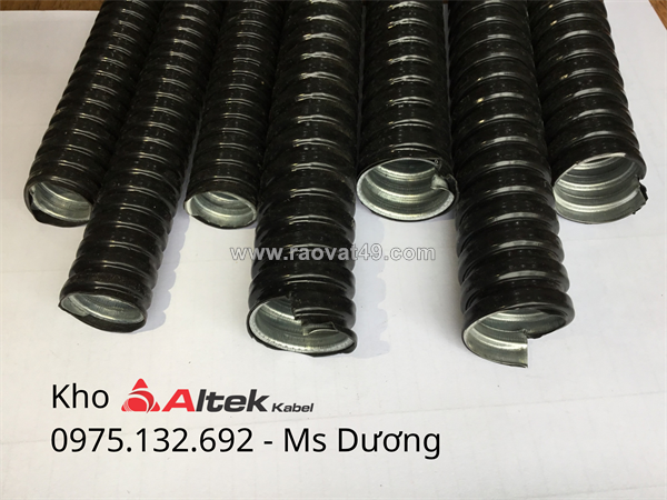 Ống ruột gà lõi thép bọc nhựa – bảo vệ dây cáp chắc chắn, linh hoạt