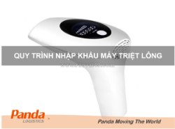 Quy trình nhập khẩu máy triệt lông