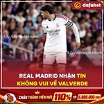 Real madrid lo sốt vó! valverde dính chấn thương?