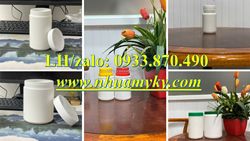 Sản xuất hủ nhựa 2 ký, hộp nhựa 1.5 ký vuông, hủ nhựa 1000g đựng bột giảm cân
