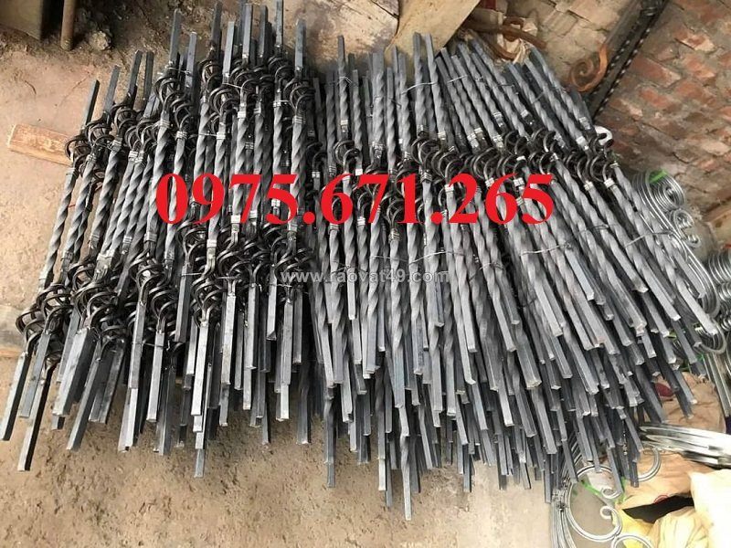 Sắt xoắn uốn mỹ thuật cho cổng và hàng rào