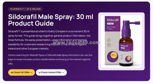 Sildorafil™ test – faster absorption insights