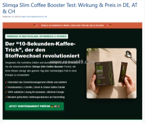 Slimqa™ review – energie und appetitkontrolle de, at, ch