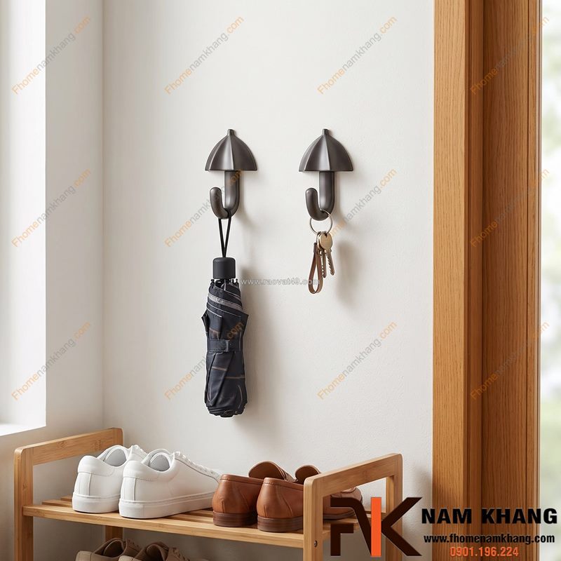 Sự tinh tế bắt đầu từ những móc treo tường decor