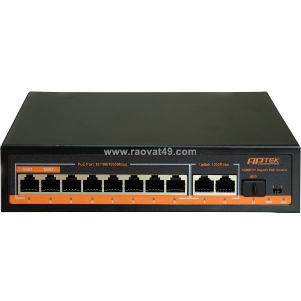 Switch aptek sg1083p – giải pháp kết nối mạng gigabit, tối ưu hệ thống!