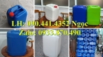 Sx can nhựa 25 lít đựng hóa chất, can nhựa 20 lít đựng thuốc tẩy, can nhựa 10 lít đựng javel