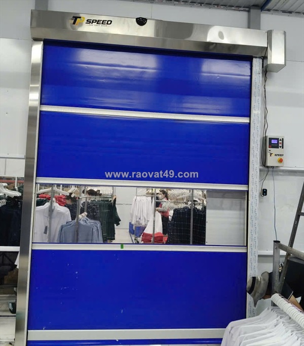 Tại sao chọn cửa cuốn nhanh pvc cho nhà xưởng???