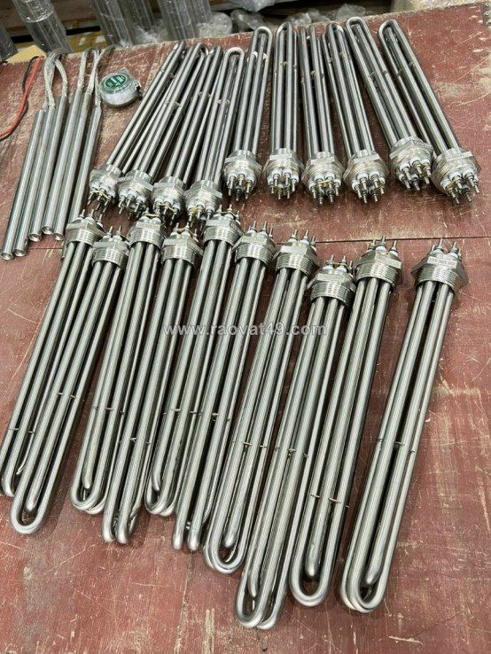 Thanh gia nhiệt, điện trở nhiệt, điện trở khô, điện trở đun hóa chất, điện trở lò nung