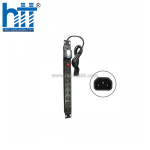 Thanh nguồn pdu c13 6 port - phích cắm c14