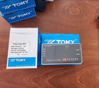 Thay thế đồng hồ đo dòng điện tủ điện – tham khảo toky dlw8-aact