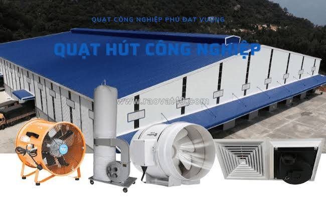 Thiết kế hệ thống quạt công nghiệp cho nhà máy vận hành nhiều ca