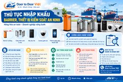 Thủ tục nhập khẩu barrier, thiết bị kiểm soát an ninh