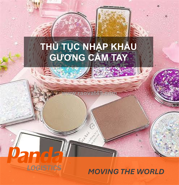 Thủ tục nhập khẩu gương cầm tay