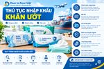 Thủ tục nhập khẩu khăn ướt