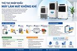 Thủ tục nhập khẩu máy làm mát không khí