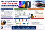 Thủ tục nhập khẩu máy tính bảng