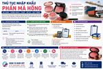 Thủ tục nhập khẩu phấn má hồng