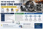 Thủ tục nhập khẩu quạt công nghiệp
