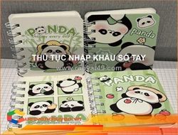 Thủ tục nhập khẩu sổ tay