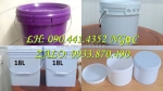 Thùng đựng sơn 10 lít tại tân bình, vỏ thùng sơn trơn 12 lít tại vĩnh long, xô nhựa 16 lít tròn tại tây ninh