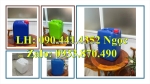 Thùng nhựa 10 lít vuông trắng, can nhựa 20l đựng axit, vỏ can nhựa 25 lít vuông xanh, can chứa hóa chất 30l