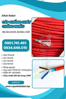 Tổng kho cáp chống cháy chống nhiễu altek kabel chính hãng