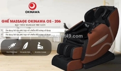 Trải nghiệm massage thư giãn sau giờ làm khi chọn ghế massage cao cấp tại okinawa