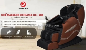 Trải nghiệm massage thư giãn sau giờ làm khi chọn ghế massage cao cấp tại okinawa