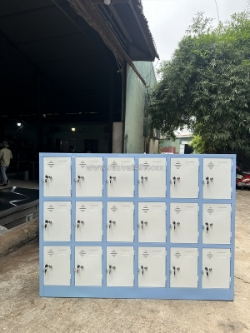 Tủ locker ngăn – giải pháp lưu trữ cho doanh nghiệp và trường học